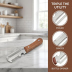 Premium 2-in-1 Stainless Steel Vegetable Peeler