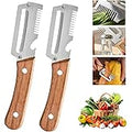 Premium 2-in-1 Stainless Steel Vegetable Peeler