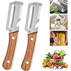 Premium 2-in-1 Stainless Steel Vegetable Peeler
