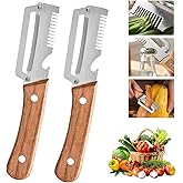 Premium 2-in-1 Stainless Steel Vegetable Peeler