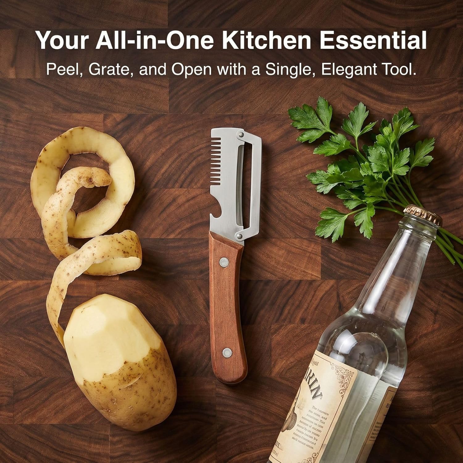 Premium 2-in-1 Stainless Steel Vegetable Peeler