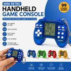 Mini Retro Handheld Game Console Keychain