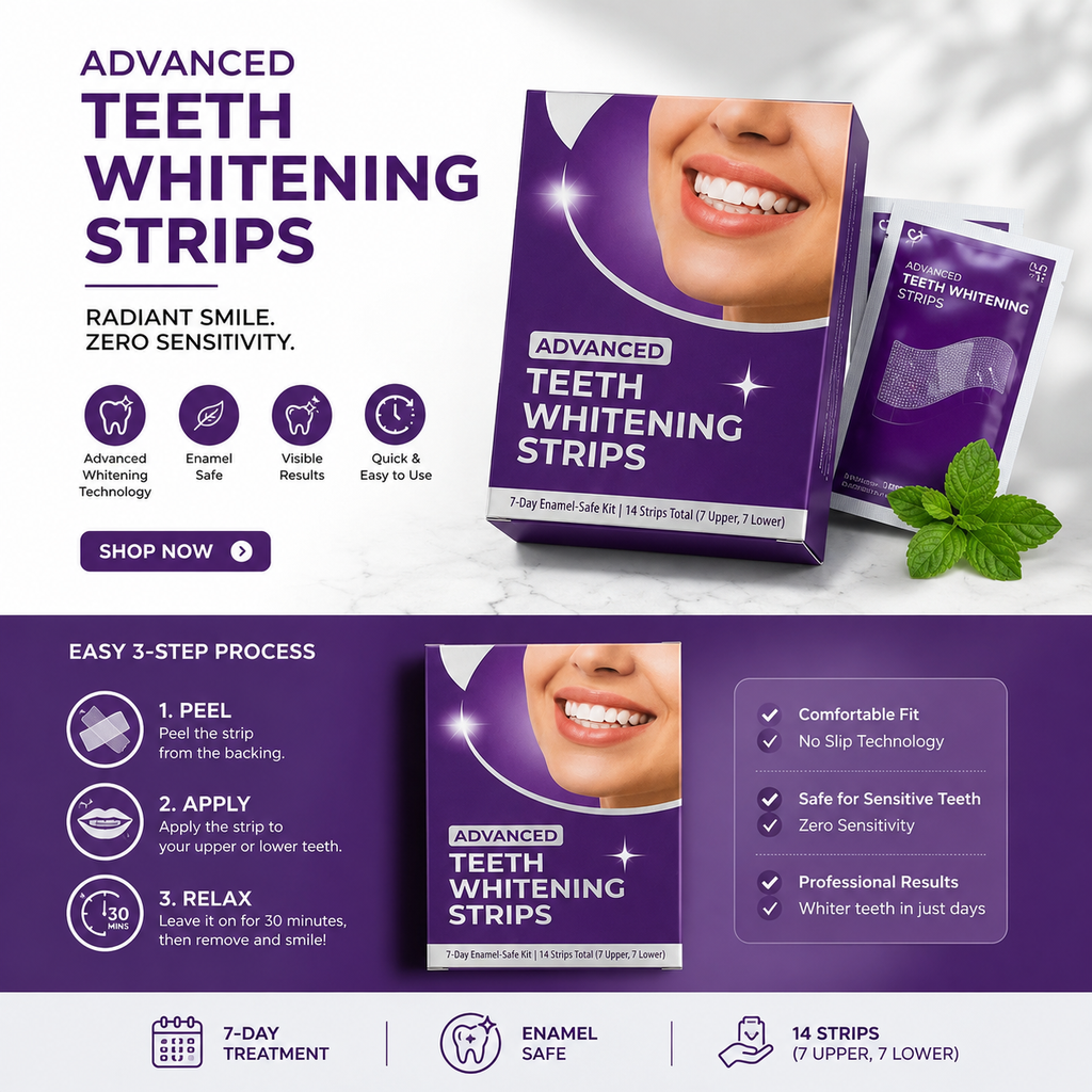 Advanced Teeth Whitening Strips
