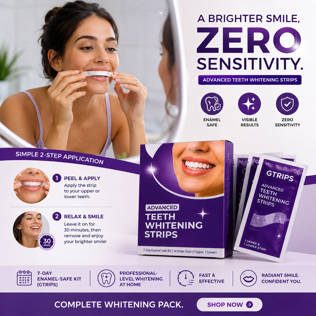 Advanced Teeth Whitening Strips