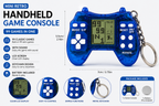 Mini Retro Handheld Game Console Keychain