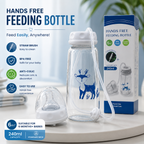 Hands-Free Baby Feeding Bottle