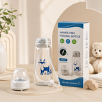 Hands-Free Baby Feeding Bottle