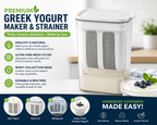 Greek Yogurt Maker with Fine Mesh Strainer Container