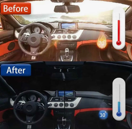 Universal - Car Windshield Sun Shade Umbrella Protector