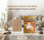 Japanese Joint Pain Relief Patches - Herbal Formula for Knee, Muscle & Bone Pain