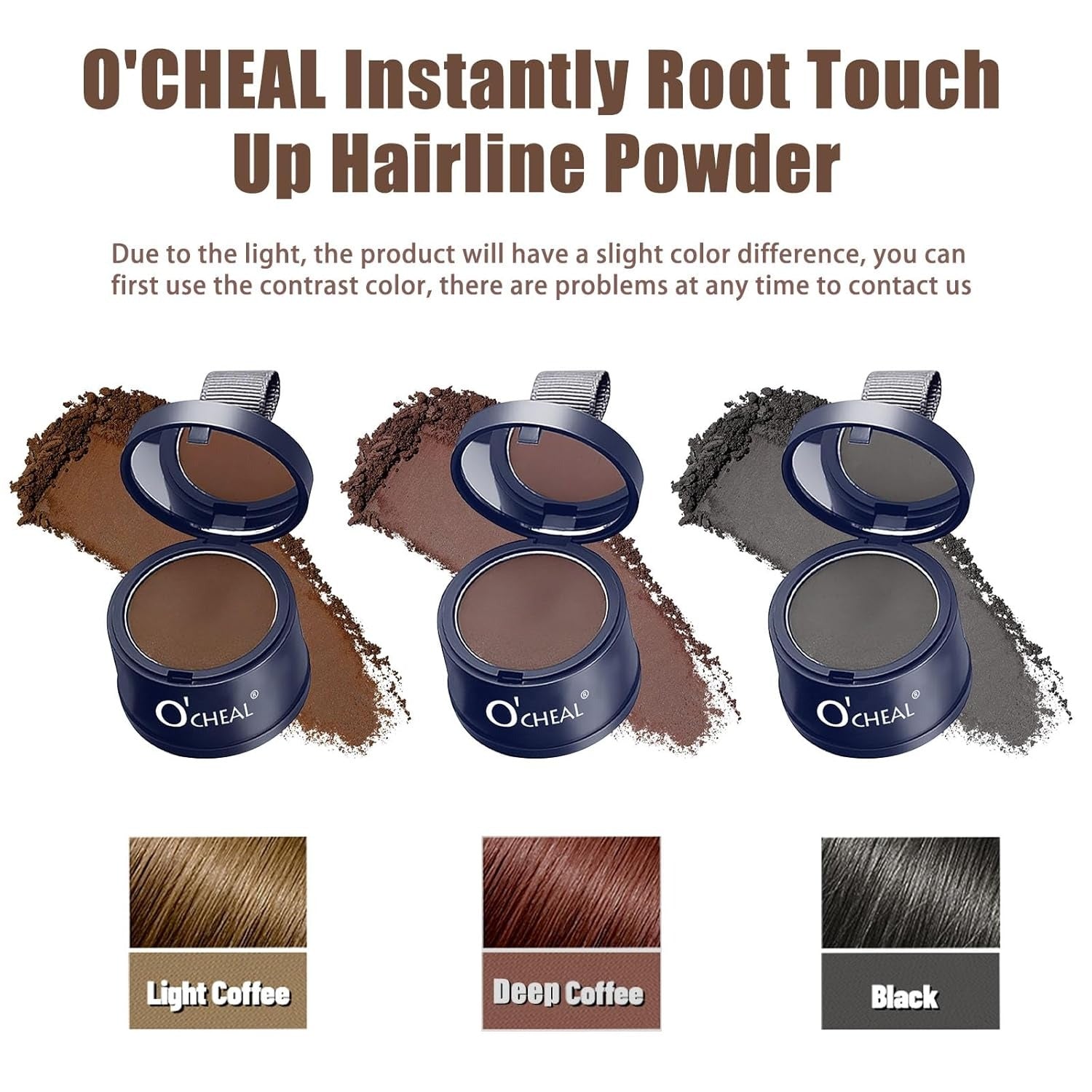 Ocheal - Hairline Powder Full Hair Coverage