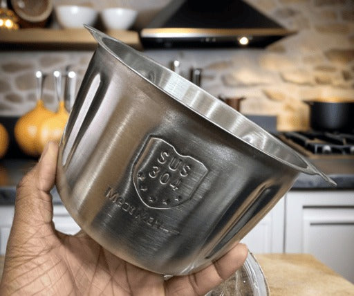 2 Litre Stainless Steel Bowl Manual Chopper | Meat & Veg Chopper