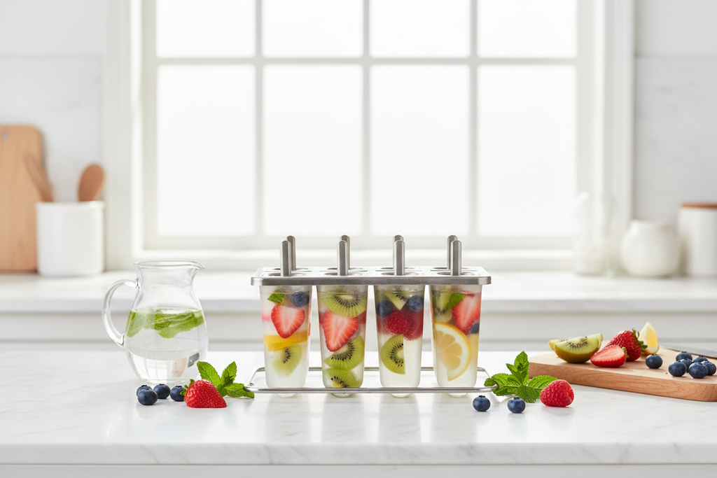 Reusable Ice Pop Maker – DIY Frozen Treat Mold